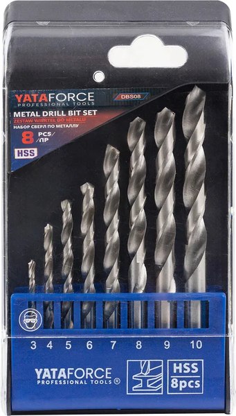 Набор сверл Yataforce YF-DBS08