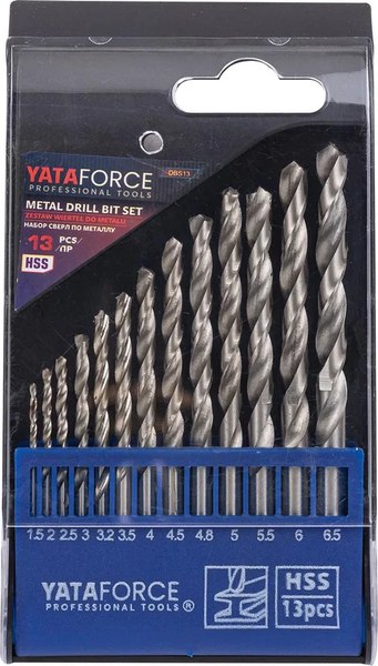 Набор сверл Yataforce YF-DBS13