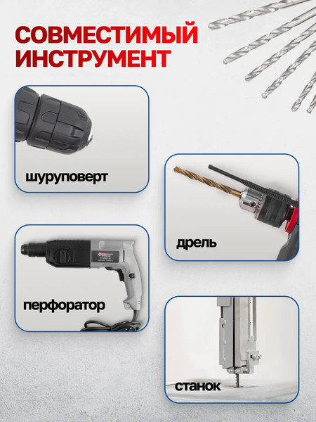 Набор сверл Yataforce YF-DBS19