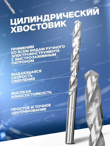 Набор сверл Forsage 60 905 / F-DBS13R