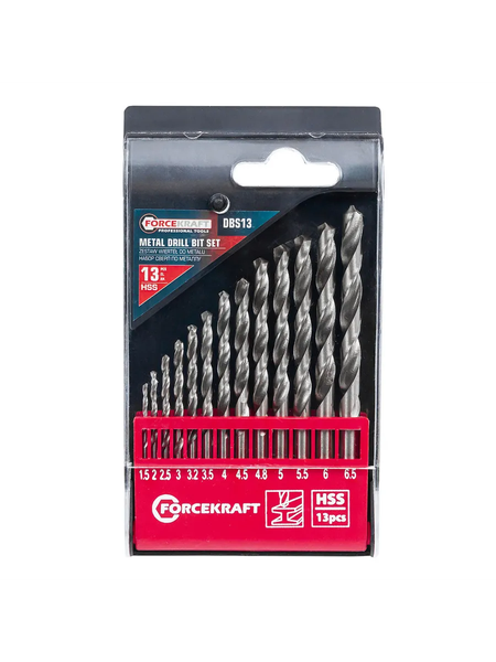 Набор сверл ForceKraft FK-DBS13