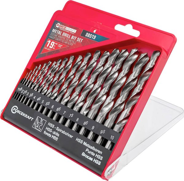 Набор сверл ForceKraft FK-DBS19 - фото