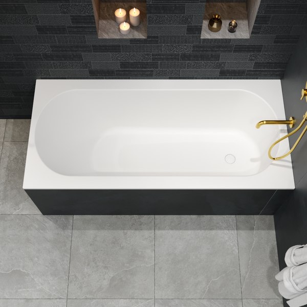 Ванна из искусственного камня Whitecross Gin 170x80 / 0217.170080.200