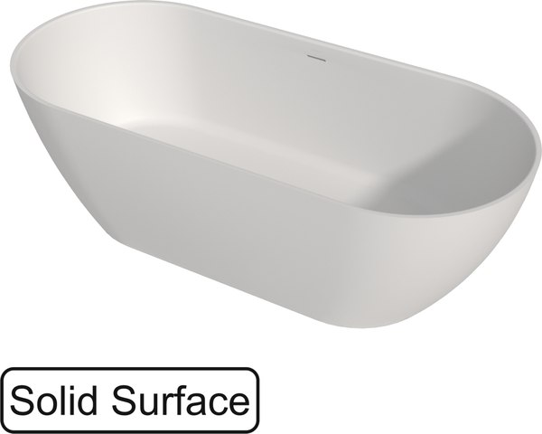 Ванна из искусственного камня Whitecross Tawna 165x80 / 0218.165080.200