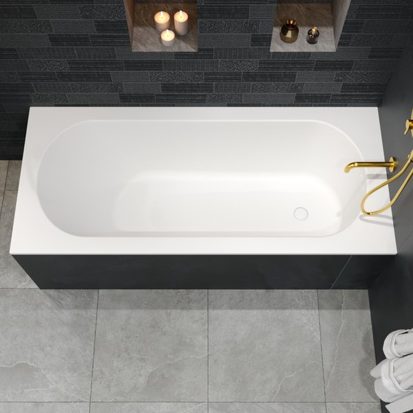 Ванна из искусственного камня Whitecross Gin 175x75 / 0217.175075.200