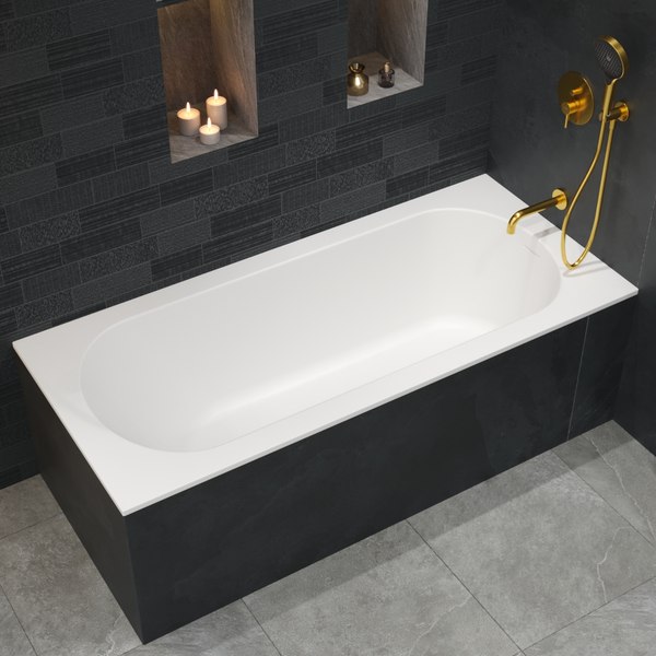 Ванна из искусственного камня Whitecross Gin 175x75 / 0217.175075.200