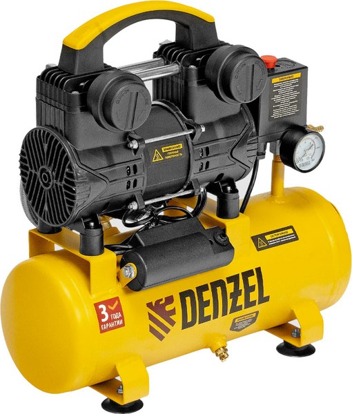 Воздушный компрессор Denzel DLP-950/10 / 58141 - фото