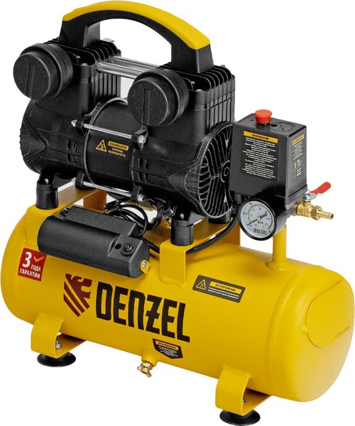Воздушный компрессор Denzel DLP-950/10 / 58141