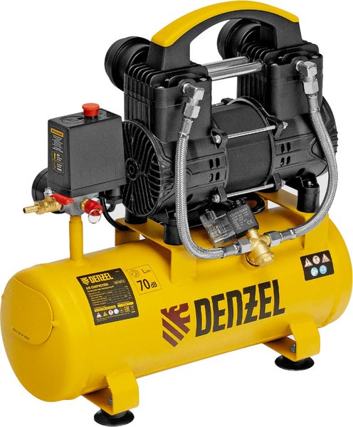 Воздушный компрессор Denzel DLP-950/10 / 58141