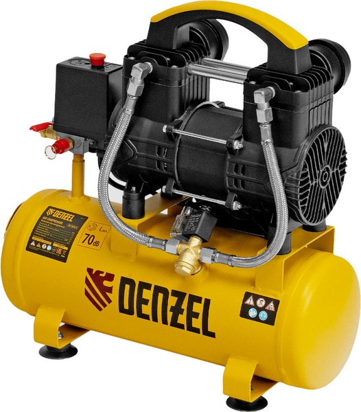 Воздушный компрессор Denzel DLP-950/10 / 58141