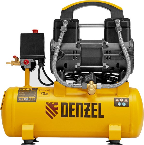 Воздушный компрессор Denzel DLP-950/10 / 58141