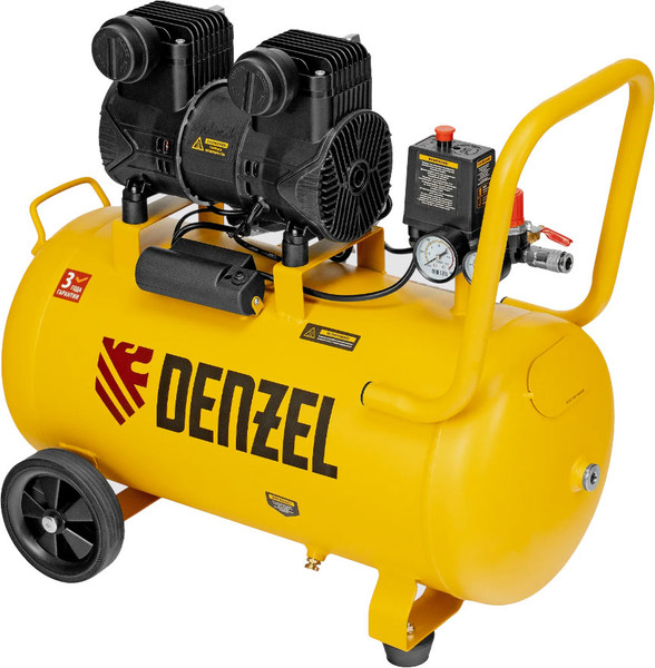 Воздушный компрессор Denzel DLP-1500/50 / 58143