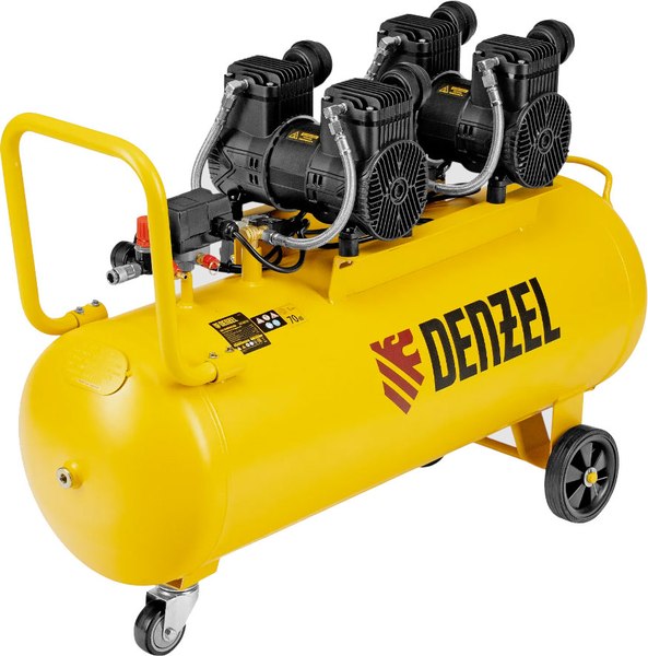 Воздушный компрессор Denzel DLP-3000/100 / 58145