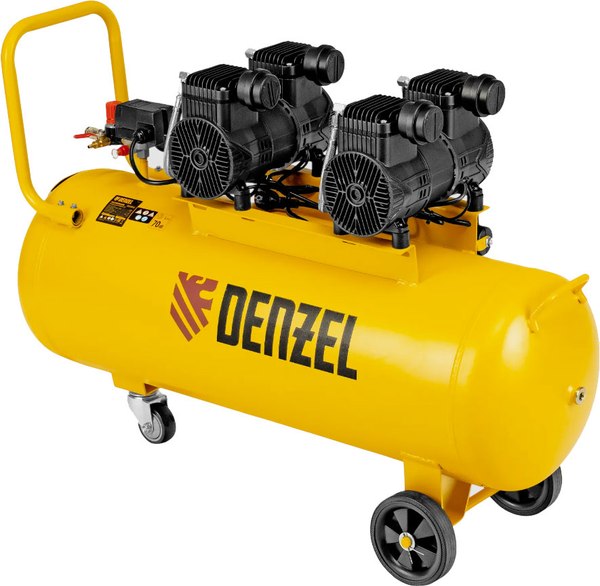 Воздушный компрессор Denzel DLP-3000/100 / 58145