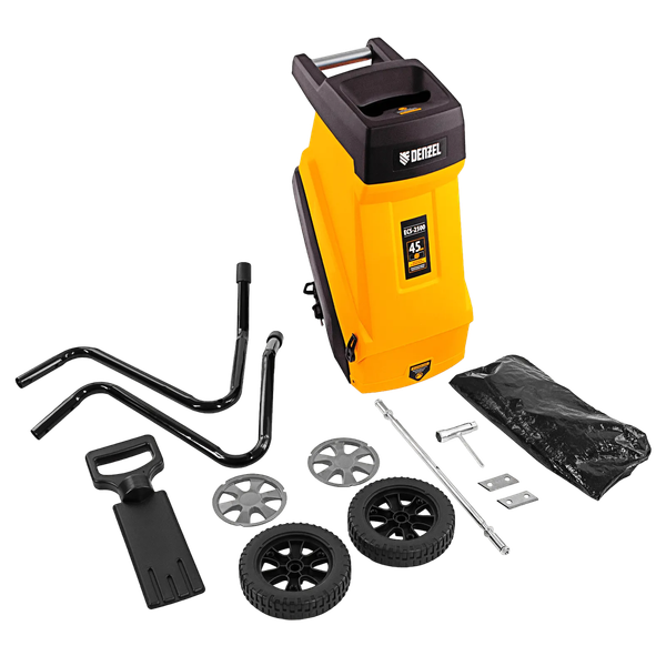 Садовый измельчитель электрический Denzel ECS-2500 / 59701