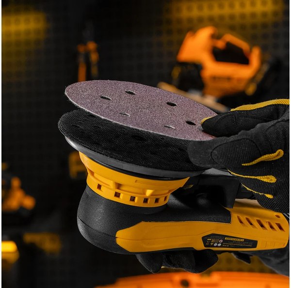 Эксцентриковая шлифовальная машина Denzel OS-150-BL / 27606