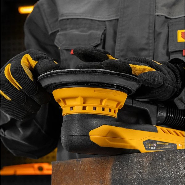 Эксцентриковая шлифовальная машина Denzel OS-150-BL / 27606