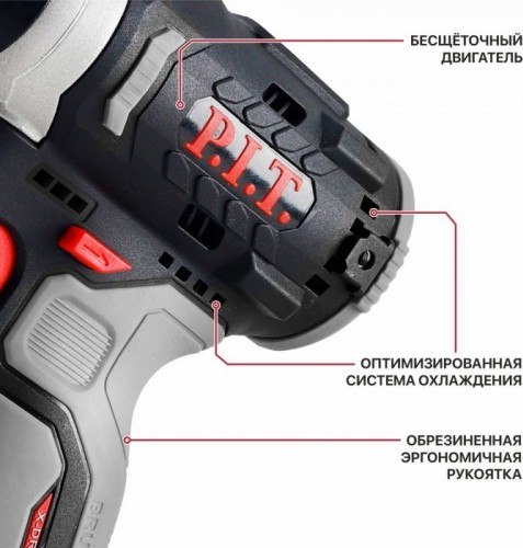 Аккумуляторный шуруповерт P.I.T Impact / PSD12K-120A/1