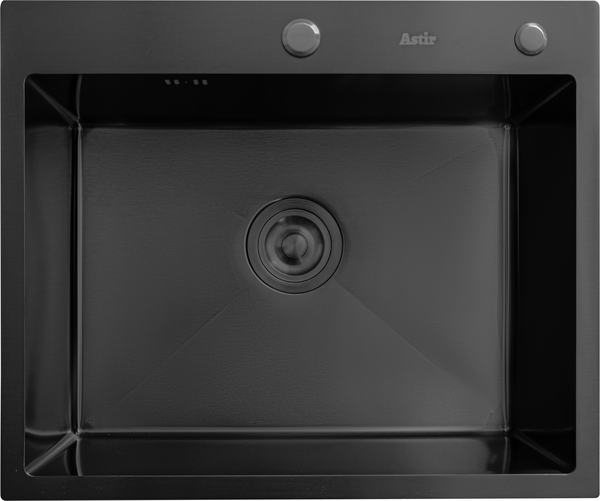 Мойка кухонная Astir PVD Black 60x50B - фото