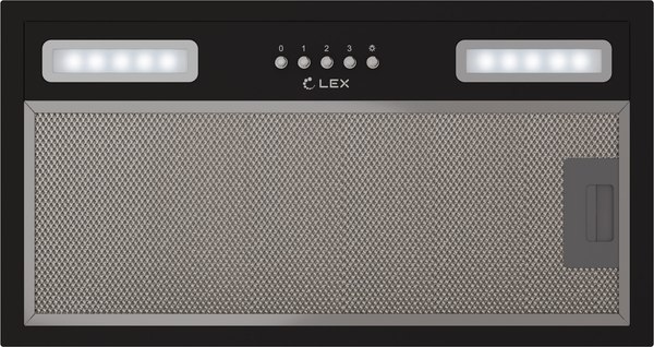 Вытяжка скрытая Lex Hyper 600 BL