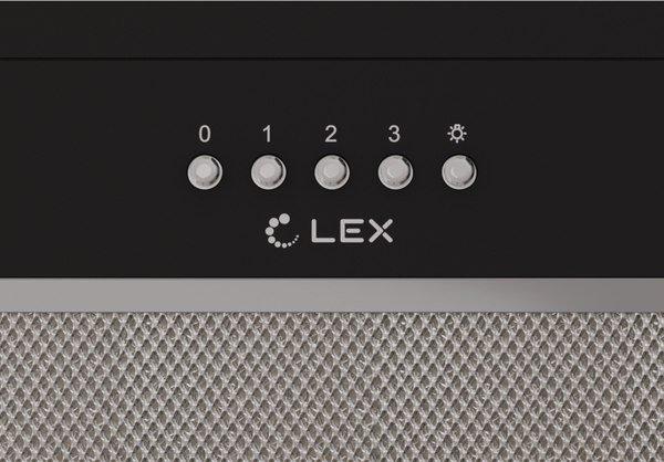 Вытяжка скрытая Lex Hyper 600 BL