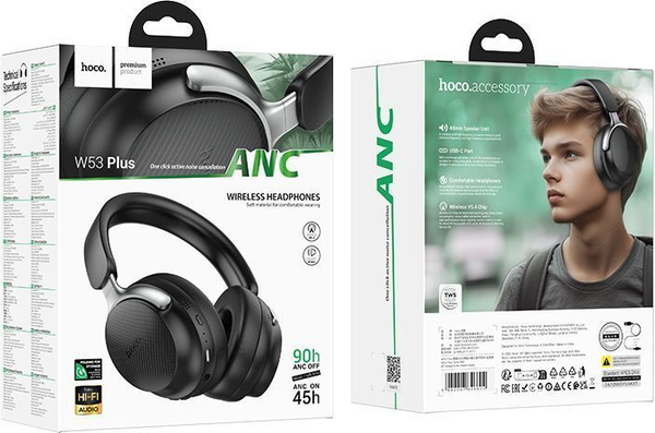 Беспроводные наушники Hoco W53 Plus ANC