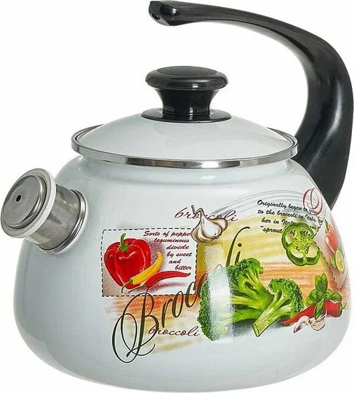 Чайник со свистком КМЗ 43604-102/6-У4Бл - фото