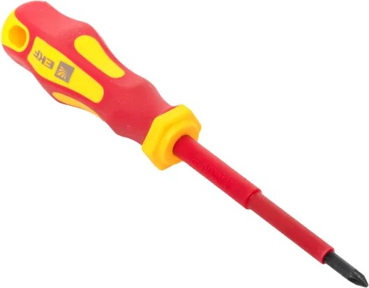 Отвертка EKF Master PZ1x80мм 1000В / pz-1-80-mas-in