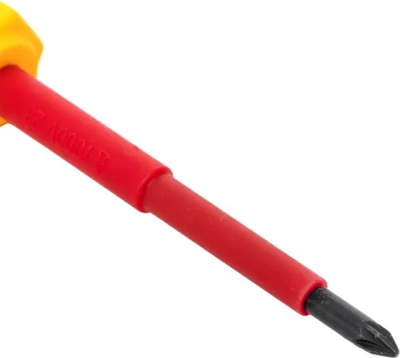 Отвертка EKF Master PZ1x80мм 1000В / pz-1-80-mas-in