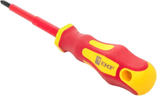 Отвертка EKF Master PZ1x80мм 1000В / pz-1-80-mas-in