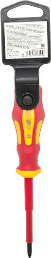 Отвертка EKF Master PZ1x80мм 1000В / pz-1-80-mas-in