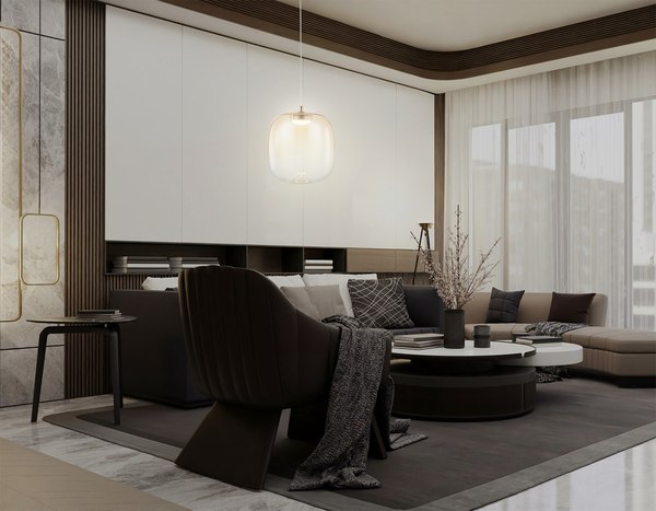 Потолочный светильник Ambrella LH11093 BS/TI