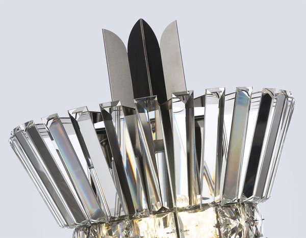 Светильник Ambrella LH41032/2 BK/CL