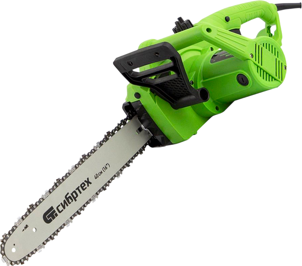 Электропила цепная СибрТех ПЦЭ-2000П / 95613 - фото