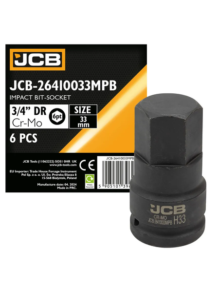Головка слесарная JCB 59 794 / JCB-26410033MPB