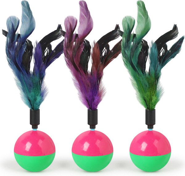 Игрушка для кошек Dogman Неваляшка Мячик