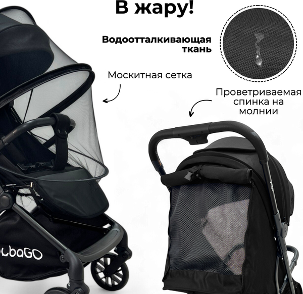 Детская прогулочная коляска Bubago Vox BG160-1