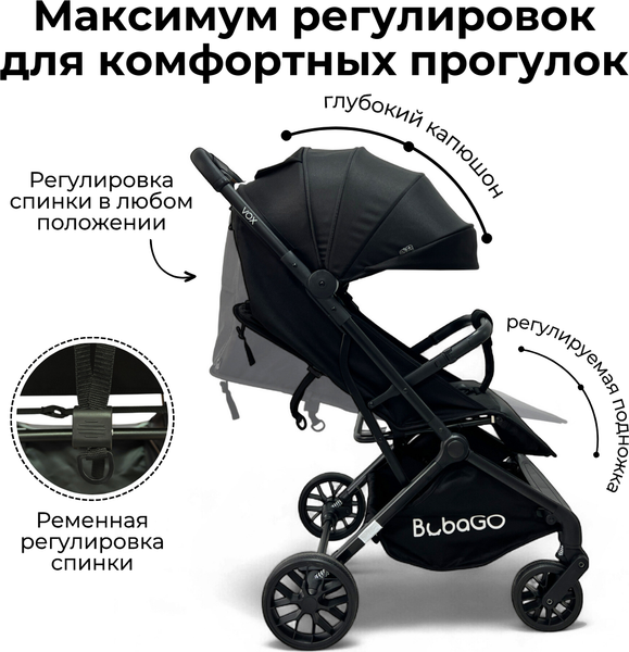 Детская прогулочная коляска Bubago Vox BG160-1