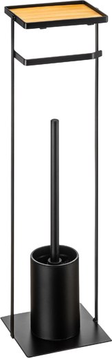 Стойка для туалетной бумаги с ершиком El Casa 240374 - фото