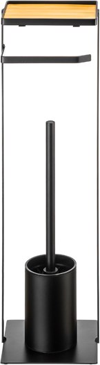 Стойка для туалетной бумаги с ершиком El Casa 240374