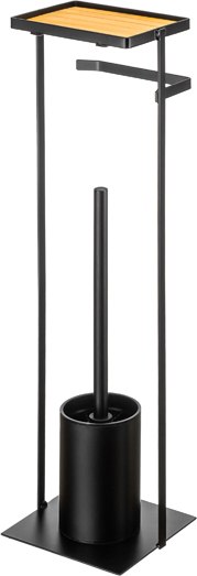 Стойка для туалетной бумаги с ершиком El Casa 240374