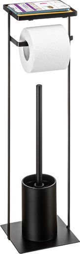 Стойка для туалетной бумаги с ершиком El Casa 240374