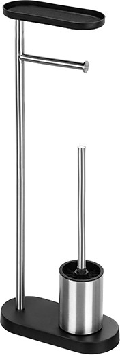 Стойка для туалетной бумаги с ершиком El Casa 240515 - фото