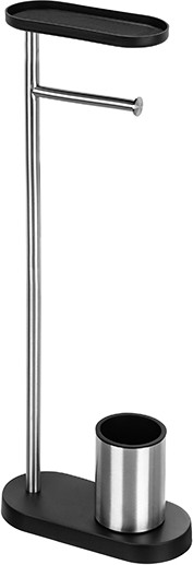 Стойка для туалетной бумаги с ершиком El Casa 240515