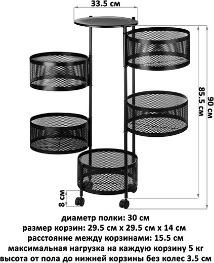Этажерка El Casa 260038