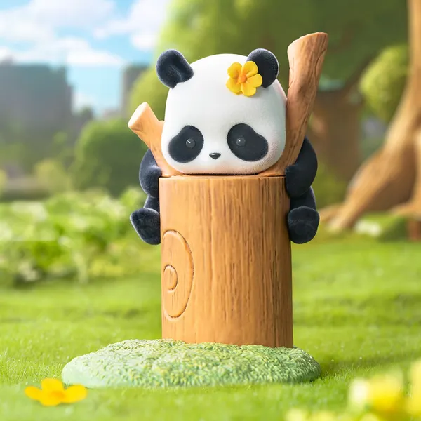 Фигурка коллекционная 52Toys Panda Roll. Fruit Tree Climbing / 64653