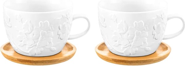 Набор кружек Elan Gallery Цветущая сакура / 630105_2 - фото