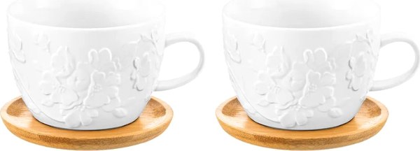 Набор кружек Elan Gallery Цветущая сакура / 630105 - фото