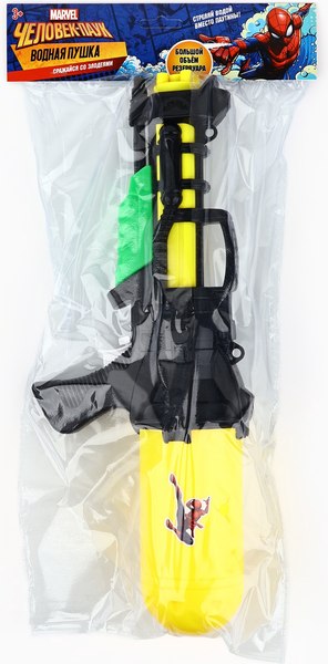 Бластер игрушечный Marvel Водный. Человек-паук 1168 / 10807624