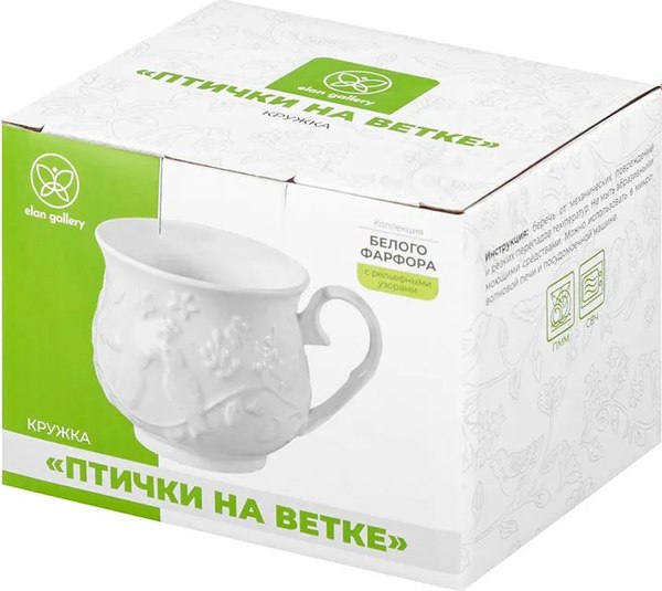Кружка Elan Gallery Птички на ветке / 540959